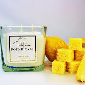 10oz Fresh Baked Lemon Pound Cake Scented Candles